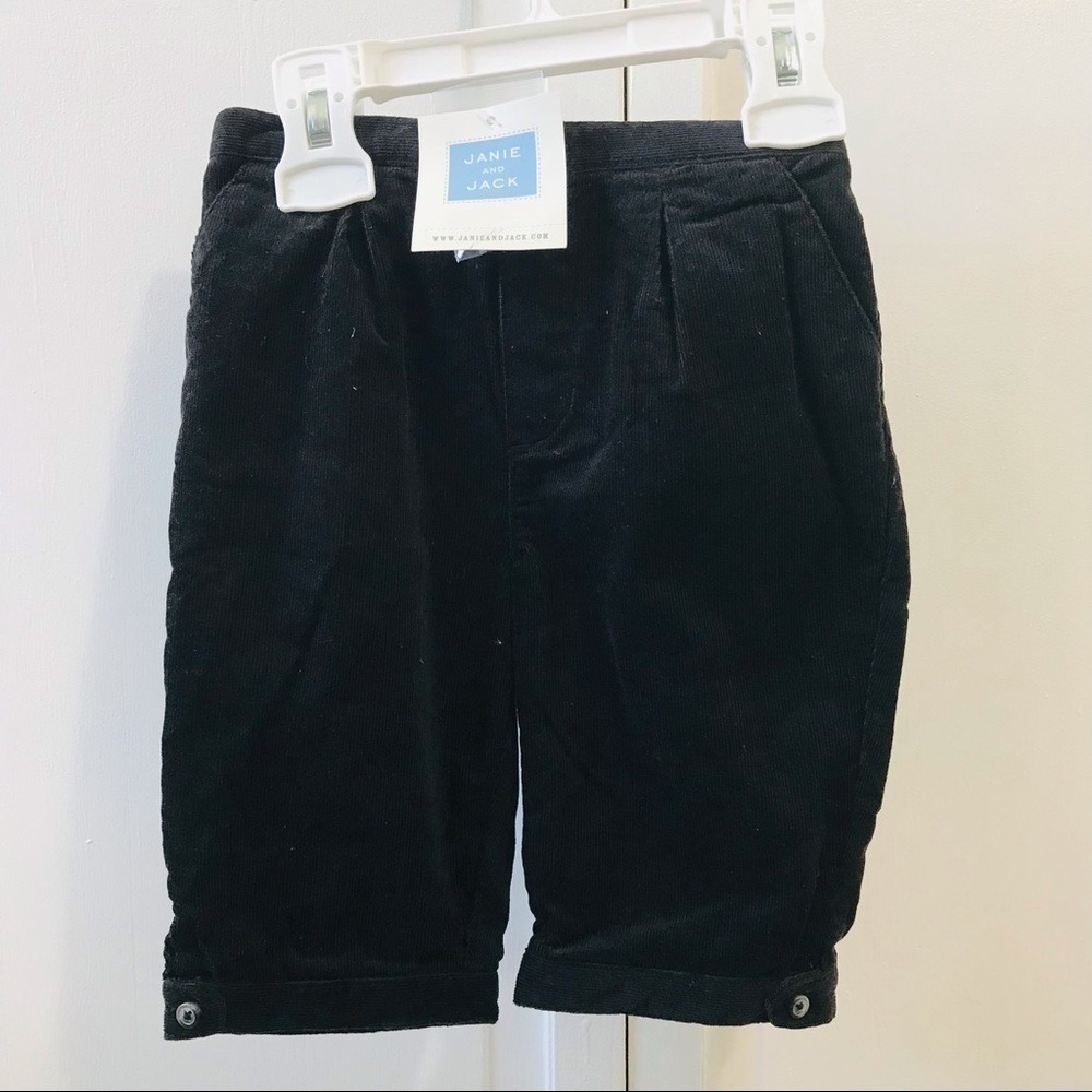 2/$25 JANIE AND JACK Black Pants Size 12 To 18 Months